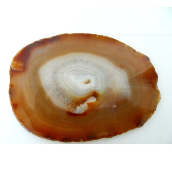 COCO by Stone - Natural Agate Coaster / Candle Holder - Picture 1 of 3